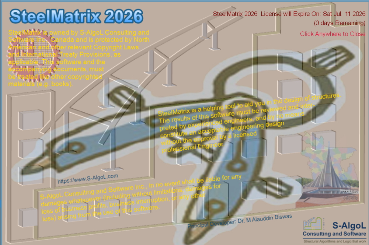 Steel Matrix software screenshot