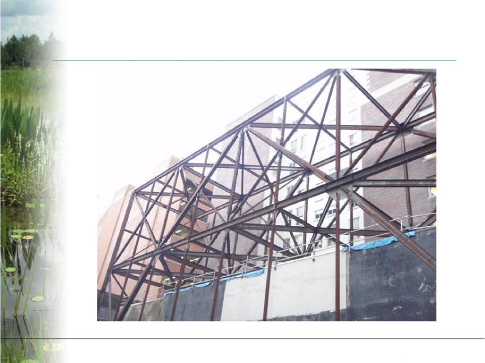 Jameson House steel framing